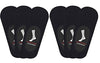 Tubination Loafer Socks Man,Boy & Woman Unisex Loafer Socks AntiSlip Loafer No Show Socks Black Color (Pack Of 6)