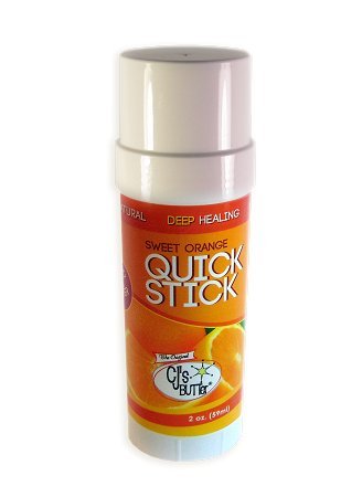 The Original CJ's BUTTer Quick Stick - Sweet Orange