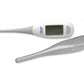Adc Fast Read Digital Thermometer, Flexible Tip And Large Quick Read Lcd Display With Color-Coded Backlighting , White - 418N
