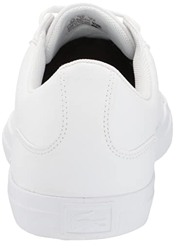 Lacoste Kids Lerond Sneaker, White, 4 Us Unisex Toddler