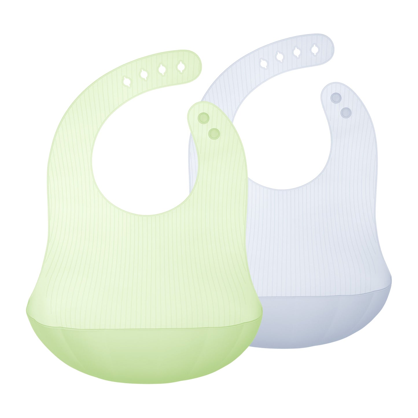 Olababy Silicone Bib for Mess-Free Self-Feeding