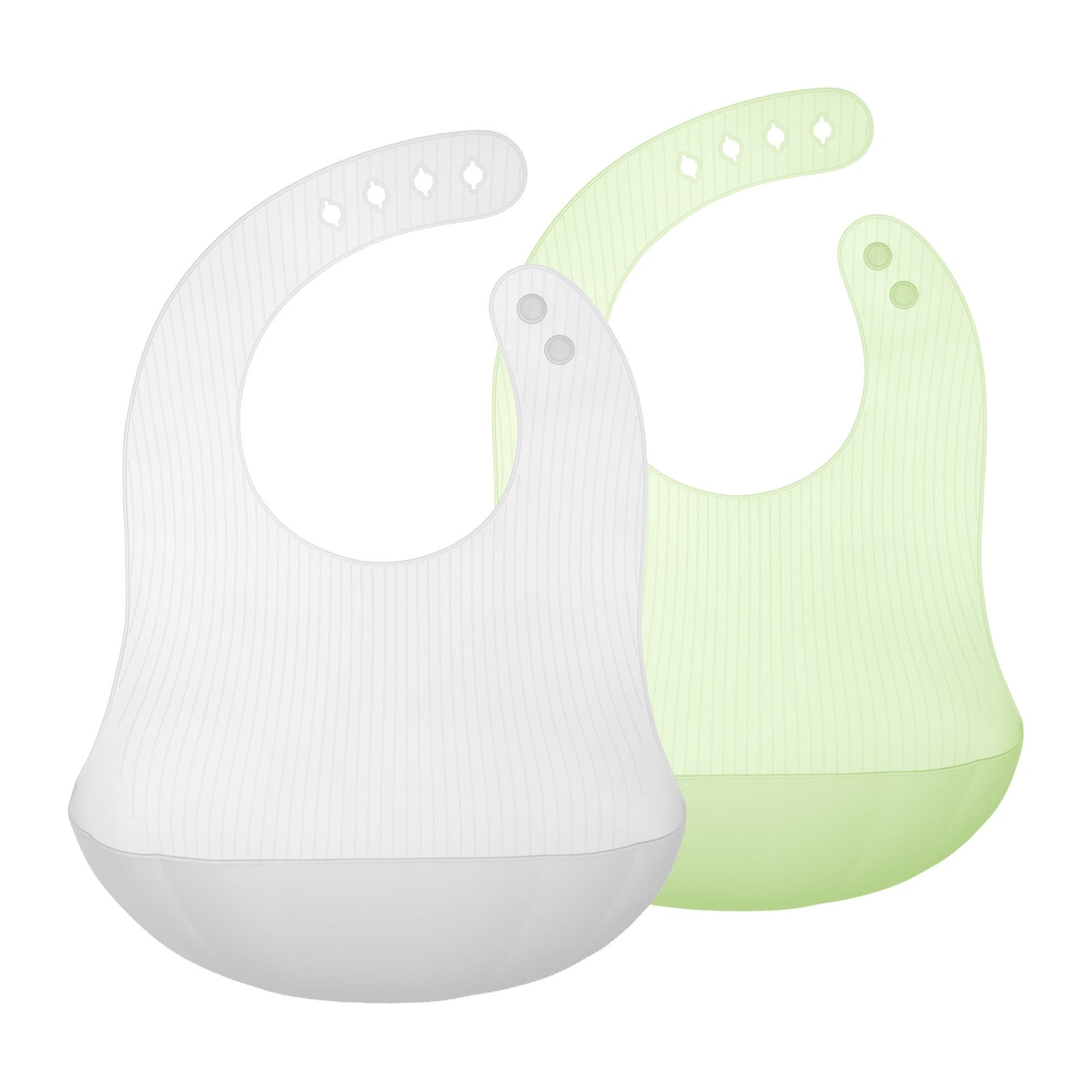 Olababy Silicone Bib for Mess-Free Self-Feeding