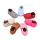 babyshoes Spring and Autumn New Frosted leather baby shoes 0-1 years old soft soled toddler shoes 7 color baby shoes B605