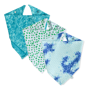 3pc lovie bib set | anchor
