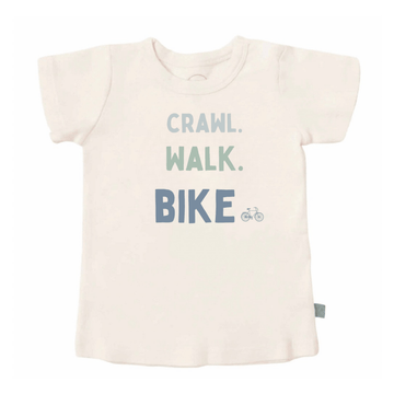 graphic tee | crawl walk bike