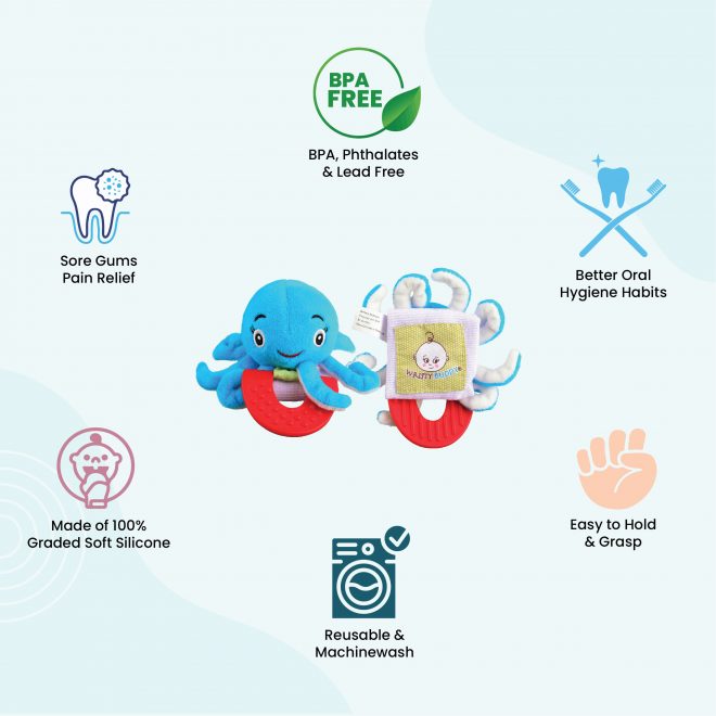 Octopus Baby Teether