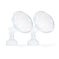 Ameda Mya Breast Pump Replacement Flanges 28Mm, Comfort Fit Angled Flange, 2 Count (1 Pair) | Discontinued | Not Compatible With