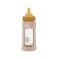 Hevea Plastic-Free Wide Neck Glass Baby Bottle With Sand Sleeve - Medium Flow Anti Colic Baby Bottles 3-24 Months - Bpa-Free, Si