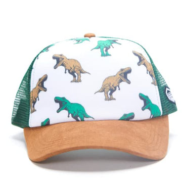 Born To Love Baby Hats-Toddler Boy Outfit- Dinosaur- Toddler Baseball Hat, Newborn Youth Flat Brim Mesh Trucker Surf Skatebro Fi
