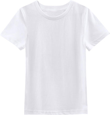 Cosland Toddler Plain Tshirts Baby Boy Shirt 2T, White