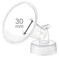 Maymom Wide Neck Pump Part For Spectra S1 Spectra S2 Spectra 9 Plus Breastpump; Incl Wide Mouth Flange (One Flange-30Mm Flange);