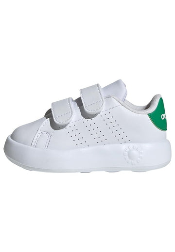 Adidas Unisex Baby Advantage Shoes Kids, Ftwr White Ftwr White Green, 23 EU