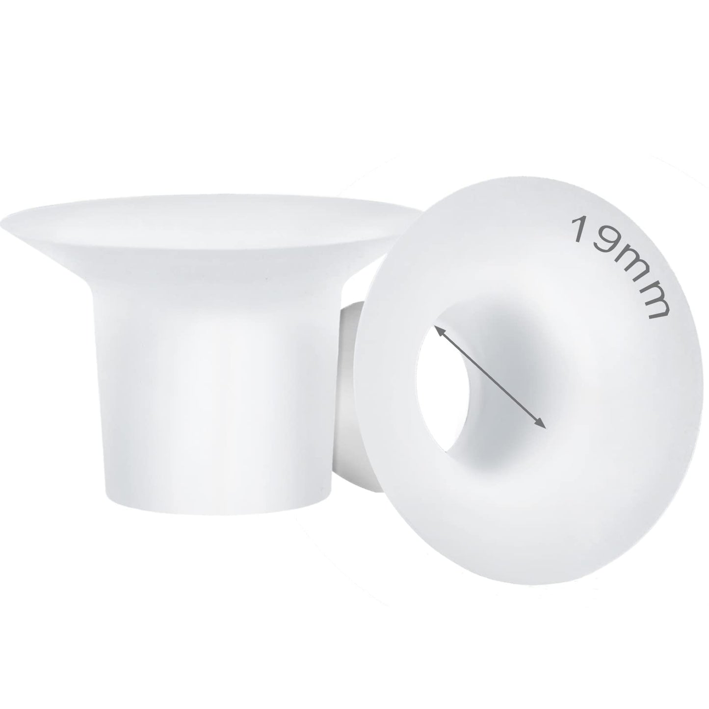 Mompmuir 19Mm Silicone Flange Inserts Compatible With Momcozy S9 Pro S10 S12 Pro, Paruu P10 P3 R12, Tsrete, Kmaier, Momwills, Fo