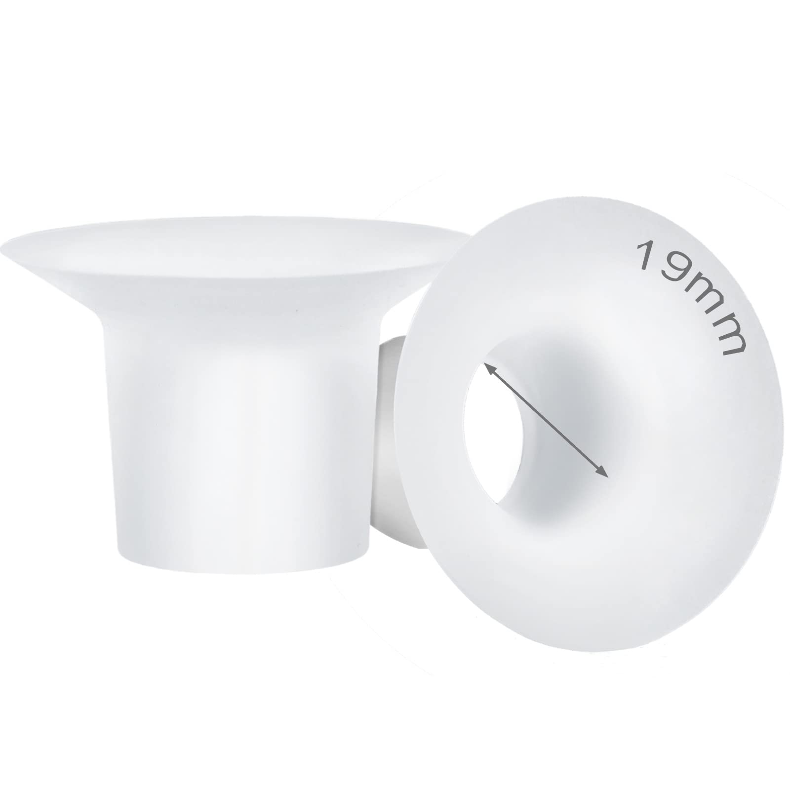 Mompmuir 19Mm Silicone Flange Inserts Compatible With Momcozy S9 Pro S10 S12 Pro, Paruu P10 P3 R12, Tsrete, Kmaier, Momwills, Fo