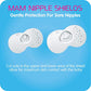 Mam Breastfeeding Nipple Shields With Sterilizing Storage Case, Nipple Shields For Nursing Newborn, Size 2 Regular 23Mm, 2-Count