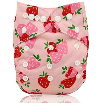 Chinmay Kids Baby Cloth Diaper Pants Adjustable Reusable Washable Printed Button Diaper For Babies/Infants/Toddlers (Age 0 To 2 