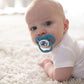 Dr. Brown'S Advantage Glow-In-The-Dark Baby Pacifier, Fully Symmetrical Soother With Soft Silicone Bulb, 6-18M, Bpa Free, Skateb