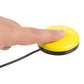 AbleNet Buddy Button Switch Yellow - Assistive Technology Interactive Switch for Communication and Accessible Play - Product# 57