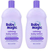 Baby Magic Calming Body Lotion, Lullaby Scent, Lavender & Chamomile, Lavender, 16.5 Fl.Oz (Pack of 2)