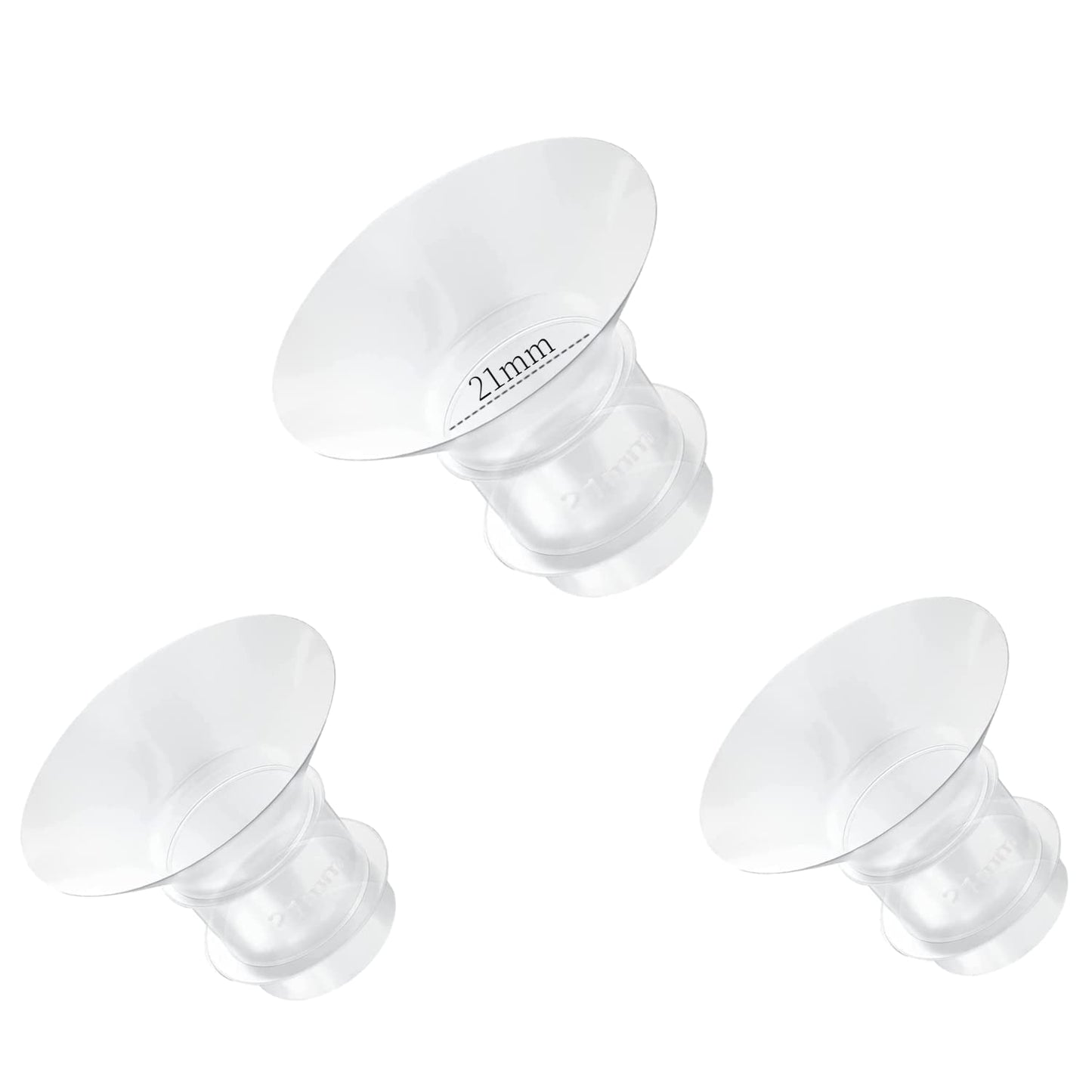 Silicone Flange Insert 21Mm 3Pcs Wearable Breast Pump Accessories,Compatible With S9/S10/S12/S4Dw,Electric Breast Pump Parts Rep