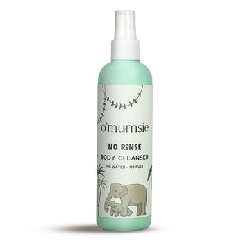 OMumsie- No Rinse Body Cleanser- Organic Micellar Cleansing Water For Babies With Goodness Of Aloe Vera & Papaya Extract - Fragr