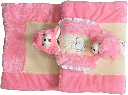 shail Kids Wool Bedding Set Pink (Multicolour)