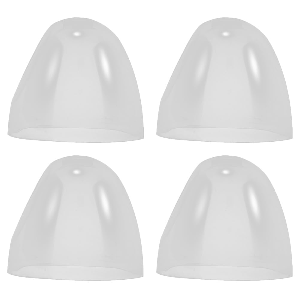 Totority Baby Bottle Caps 4pcs Bottle Cap Accessories for Wide Neck Baby Transparent Dust Cover Durable and Secure Fit Ideal for