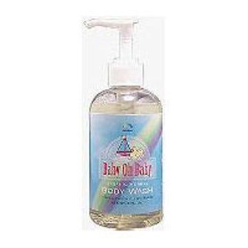 Rainbow Research Baby Organic Herbal Scented Body Wash, 8 Ounce - 6 Per Case.6