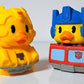 Just Play Duckalooz Rubber Duck 2 Pack - Optimus & Bumblebee - Bath Toys