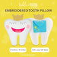 Tickle & Main Tooth Fairy Pillow Kit - 3-Piece Set, 9 x 8 in Felt Cover - Holder Pocket, Interactive Notepad & Photo Pouch - Boy