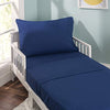 Everyday Kids 3 Piece Toddler Sheet Set - Soft Breathable Microfiber Toddler Bedding - Includes A Flat Sheet, A Fitted Sheet And