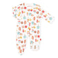 Magnetic Me Footie Pajamas 100% Organic Cotton Baby Sleepwear Quick Magnetic Fastener Sleeper Better Together 18-24M