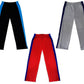 Girls Solid Cotton Side Patta Regular Pyjamas Lower (Pack of 3) Grey::Red::Black