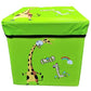 NEERAK Storage Box Portable & Foldable Laundry Box Cum Sitting Stool Folding/Sitting Stool/Stool/pouffes for Living and Bedroom/