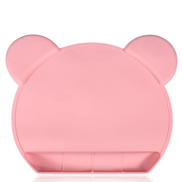 Food Catching Placemat Suction - Kids Placemats Non Slip With Strong Suction Food Catching Baby Placemat Toddlers Tiny Diner Pla