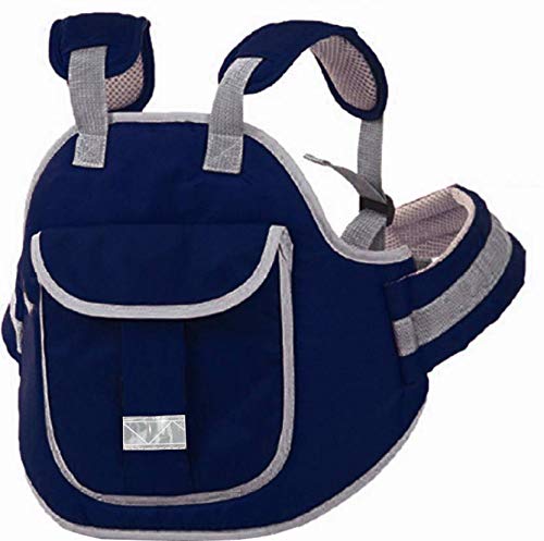 Chinmay Kids Baby Two Wheeler Safety Belt Carrier Bag (Navy Blue)