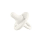 Lee Lee and Me Paci - Powder Color - 100% Medical Grade Silicone Pacifier Breast-Like Nipple Design for Better Latch - Size 0-18