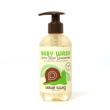 Little Twig Unscented Extra Mild Baby Wash - 8.5 Oz