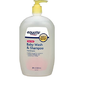Equate Tear Free Baby Wash & Shampoo, 28 fl oz