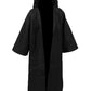 Kids Cosplay Outfit Costume Cloak Robe Tunic Hooded Uniform Black And Brown Halloween