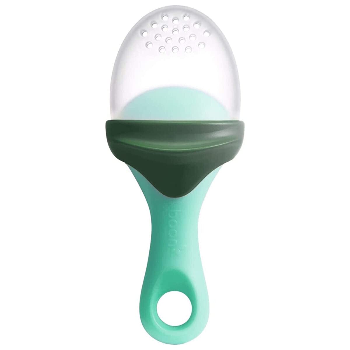 Boon Pulp Silicone Baby Fruit Feeder - Soft Silicone Baby Feeding - Fruit and Vegetable Baby Led Weaning Supplies - Baby Feeding