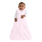 HALO SleepSack, 100% Cotton Wearable Blanket, Swaddle Transition Sleeping Bag, TOG 0.5, Soft Pink, X-Large, 18-24 Months