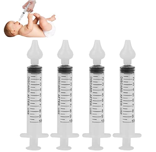 Baby Nasal Aspirator, Sinus Rinse System Professional Baby Nasal Irrigator- Portable Infant Nose Cleaner Quick Rinse Device For