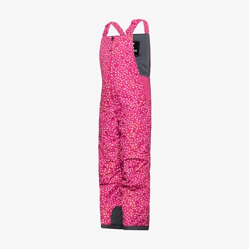 Arctix Infant/Toddler Chest High Snow Bib Overalls, Starflake Fuchsia, 2T