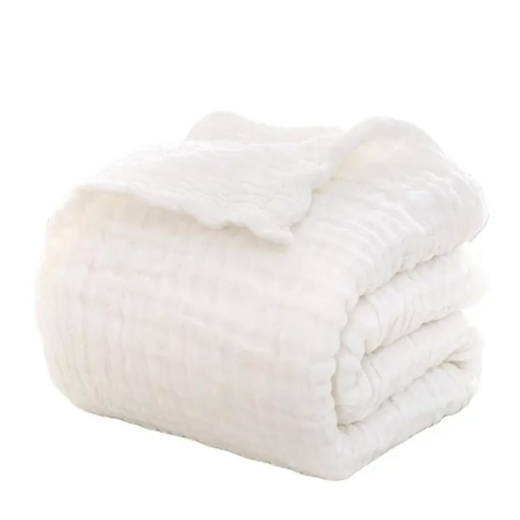 BMNE 100% Cotton Muslin Baby Swaddle Set of 1 Pc | Baby Towel, Blanket & Swaddle Cloth for Newborn | Soft & Breathable Wrap 105 