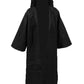 Kids Cosplay Outfit Costume Cloak Robe Tunic Hooded Uniform Black And Brown Halloween
