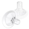 2pcs 18mm Soft Rim Flanges with 106 Degree Wider Opening Angle for Medela Breast Pump, PersonalFit, Freestyle, Maxflow, Freestyl