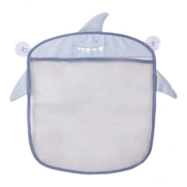 Bnf 2xBaby Bath Time Toy Tidy Storage Hanging Bag Mesh Bathroom Organiser Net Grey