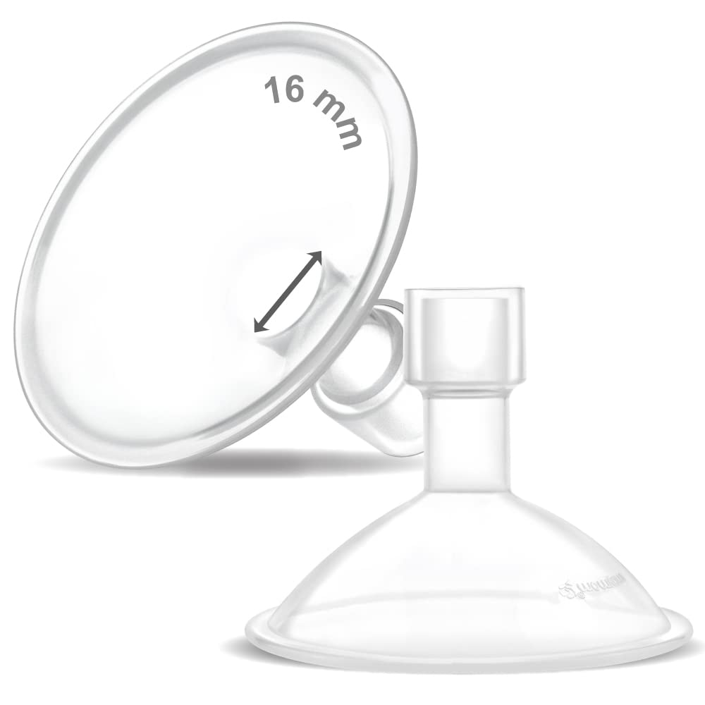 Maymom Myfit Crater Series 16Mm Two-Piece Design Small Breastshield Compatible With Medela Breast Pumps; Not Original Medela Pum