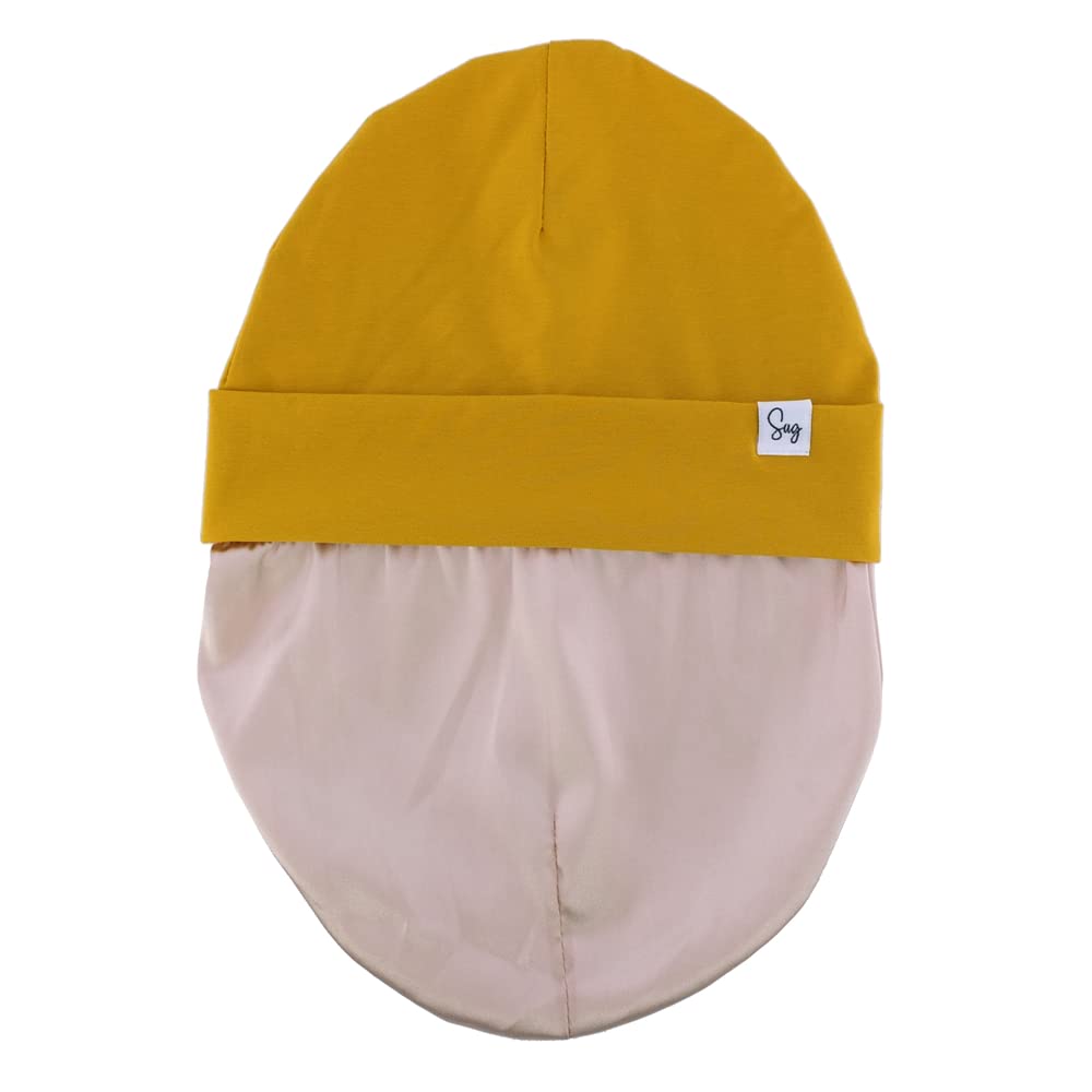 Jersey Beanie Hat For Newborn Baby Boys Girls Silky Satin Lined Hats Bonnet Toddler Infant Little Kids Beanies Caps(6M-3T,008 Co